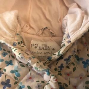 m&s baby girl coat